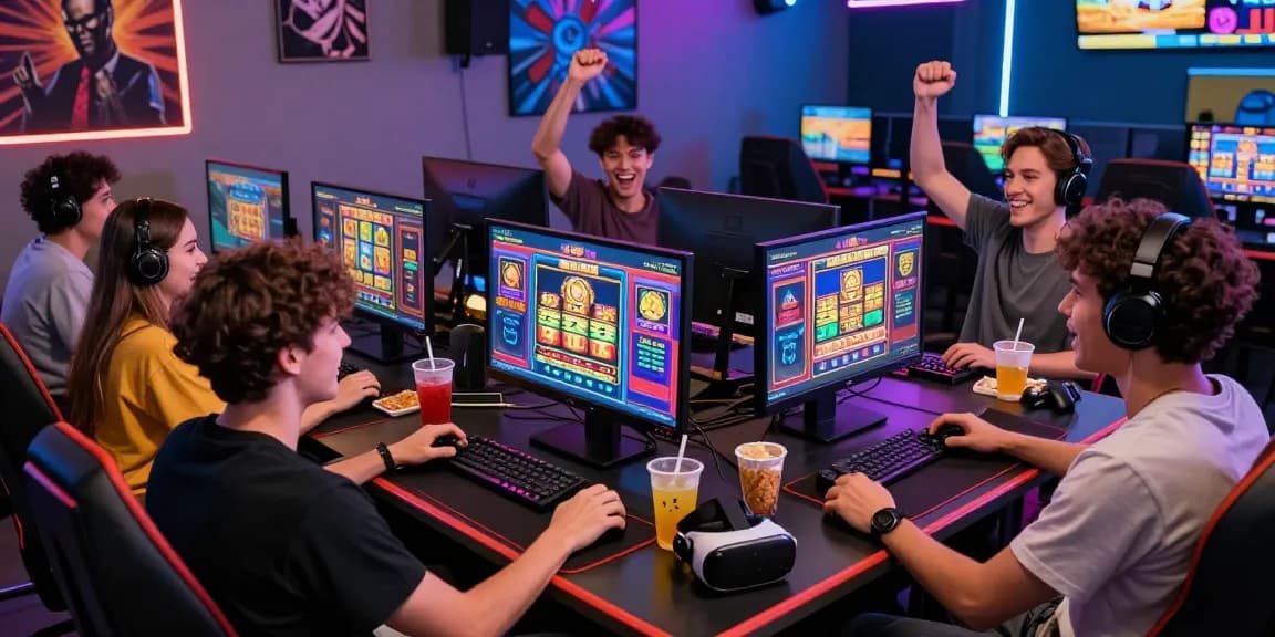Pengalaman bermain di situs slot gacor dengan teman-teman dalam suasana penuh semangat dan kegembiraan.