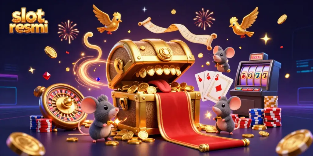 Engage with slot resmi thrills by unraveling treasures from the enchanting golden treasure chest.