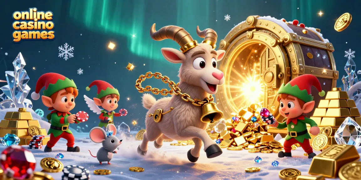 Engage with thrilling online casino games featuring Krampus, an angel mouse, and mischievous gremlins.